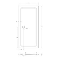 Товар: Поддон SMC CEZARES арт-TRAY-M-AH-170/80-35-W - фото 3 Поддон SMC CEZARES арт-TRAY-M-AH-170/80-35-W — фото 3, Стеклопластиковые душевые поддоны