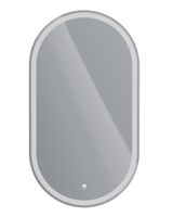 Товар: Зеркало LUNO , 55*100см, сенсорный выключатель, LED-подсветка, ф-ция антизапотевания арт-99.2007 - фото 2 Зеркало LUNO , 55*100см, сенсорный выключатель, LED-подсветка, ф-ция антизапотевания арт-99.2007 — фото 2, Зеркала в ванную комнату