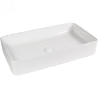 Раковина-чаша Bond 62 Белая глянцевая арт-S54-620 — фото 1, Раковины накладные