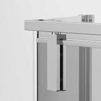 Товар: Душевой уголок Ambassador Ritz 100х100 профиль Хром стекло прозрачное арт-112011103 - фото 9 Душевой уголок Ambassador Ritz 100х100 профиль Хром стекло прозрачное арт-112011103 — фото 9, Душевые уголки трапеция