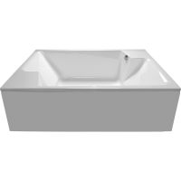 Акриловая ванна Vayer Ontario 190x125 без гидромассажа арт-Гл000006815 — фото 5, Акриловые ванны