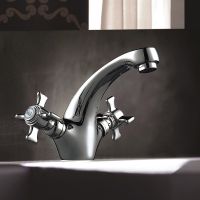 Смеситель для раковины Haiba Хром арт-HB1024 — фото 3, Смесители для раковины