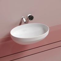 Раковина-чаша Ceramicanova Element 50 Белая матовая арт-CN6056MW — фото 2, Раковины накладные