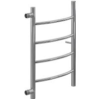 Водяной полотенцесушитель Point Афина П4 400x600 с боковым подключением 500 Хром арт-PN04546 — фото 8, Водяные полотенцесушители