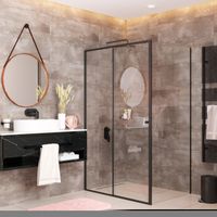 Товар: Dill Душевой уголок арт-61S36 - фото 2 Dill Душевой уголок арт-61S36 — фото 2, Прямоугольные душевые уголки