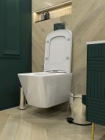 Товар: Унитаз Maretti Umbria подвесной с сиденьем Микролифт арт-UM10PBM76-844 - фото 7 Унитаз Maretti Umbria подвесной с сиденьем Микролифт арт-UM10PBM76-844 — фото 7, Подвесные унитазы