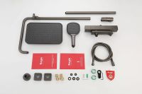 Товар: Душевая система Raglo с термостатом Графит матовый арт-R22.26.09 - фото 9 Душевая система Raglo с термостатом Графит матовый арт-R22.26.09 — фото 9, Душевые стойки