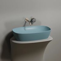 Раковина-чаша Ceramicanova Element 60 Зеленая матовая арт-CN6049MLG — фото 10, Раковины накладные