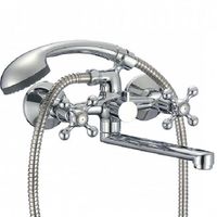 Смеситель для ванны Milardo Duplex Хром арт-DUPSB02M02 — фото 1, Смеситель для ванны