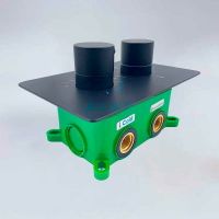 Товар: Душевая система ALMAes Weber Черная матовая арт-TVZ-0808 - фото 11 Душевая система ALMAes Weber Черная матовая арт-TVZ-0808 — фото 11, Встраиваемые душевые комплекты