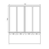 Товар: Шторка на ванну Bas Ахин/Атланта/Мальта/Индика/Нептун 170 профиль Белый стекло прозрачное арт-ШТ00065 - фото 3 Шторка на ванну Bas Ахин/Атланта/Мальта/Индика/Нептун 170 профиль Белый стекло прозрачное арт-ШТ00065 — фото 3, Шторки для ванной раздвижные