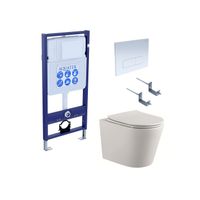 Комплект AQUATEK ВЕГА cmp-013 (рама AQUATEK Standard INS-0000012 с клавишей KDI-0000013 и крепежом K арт-SET AQUATEK ВЕГА cmp-013 — фото 1, Комплекты унитаз + инсталляция