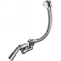 Слив-перелив Bettoserb полуавтомат Серебристый арт-125315 — фото 1, Сливы-переливы