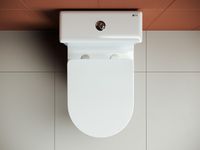 Унитаз компакт Ceramicanova Highlight Rimless без бачка и с сиденьем Микролифт арт-CN1802-B — фото 13, Напольные унитазы