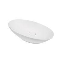 ТРИУМФ, накладной умывальник для установки на столешнице, керамический, с заглушкой сливного отверст арт-641266.0 — фото 1, Мини-раковины