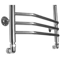 Водяной полотенцесушитель Domoterm Лаура П9 500*700 Хром арт-ЛаураП9500x700 — фото 2, Водяные полотенцесушители