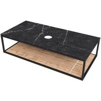 Столешница под раковину 1MarKa Loft 100 Черная арт-Ц0000021563 — фото 1, Столешницы под раковину