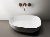 Раковина-чаша Ceramicanova Element 40 Белая арт-CN5003 — фото 14, Раковины накладные