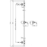 Товар: Душевая штанга Bossini Liberty Хром арт-D19000.030 - фото 2 Душевая штанга Bossini Liberty Хром арт-D19000.030 — фото 2, Штанги для душа