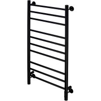 Электрический полотенцесушитель Comfysan Luce EC-8 80x40 Черный матовый арт-013417 — фото 1, Электрические полотенцесушители