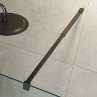 Душевая перегородка CEZARES арт-LIBERTA-L-1-90-C-NERO — фото 4, Душевые перегородки