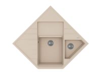 Florentina Мойка "Бомбей", бежевый FS арт-20.375.J0900.104 — фото 1, Кухонные мойки