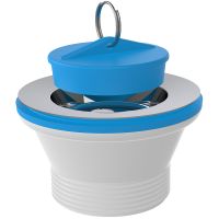 Товар: Выпуск для кухонной мойки Nova Хром арт-7002 - фото 1 Выпуск для кухонной мойки Nova Хром арт-7002 — фото 1, Донные клапаны