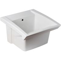 Хозяйственная раковина Hatria Complementi 60 YXMC Белая арт-YXMC01 — фото 1, Раковины встраиваемые сверху