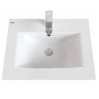 Раковина Iddis 60 Белая арт-0136000i28 — фото 1, Раковины встраиваемые сверху