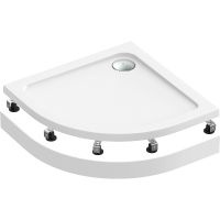 Акриловый поддон для душа Bas Раунд 90х90 Белый арт-ПН00067 — фото 1, Акриловые душевые поддоны