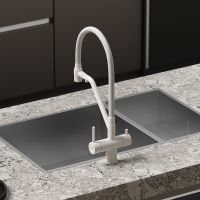 Смеситель для кухни Sancos Dora Белый матовый Белый арт-SC4003MW — фото 7, Смесители для кухни