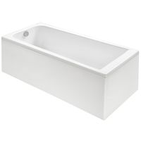 Акриловая ванна Roca Elba 160х75 без гидромассажа арт-248619000 — фото 8, Акриловые ванны