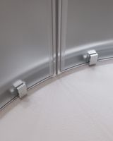 Душевой уголок CEZARES арт-MOLVENO-R-2-90-P-Cr — фото 5, Душевые уголки четверть круга