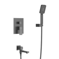 Душевой комплект встраиваемый с изливом CEZARES арт-SLIDER-VDSET-NOP — фото 4, Встраиваемые душевые комплекты