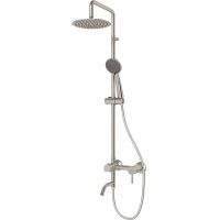 Душевая система Dorff Logic Нержавеющая сталь арт-D0703000SS — фото 1, Душевые стойки