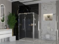 Товар: Душевой уголок Ambassador Intense 120х80 профиль Хром стекло прозрачное арт-110021101IX-80IX - фото 6 Душевой уголок Ambassador Intense 120х80 профиль Хром стекло прозрачное арт-110021101IX-80IX — фото 6, Прямоугольные душевые уголки