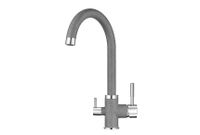 Товар: Granula- (ЧЁРНО-СЕРЫЙ), СМЕСИТЕЛЬ КУХОННЫЙ арт-2168, ГРАФИТ - фото 2 Granula- (ЧЁРНО-СЕРЫЙ), СМЕСИТЕЛЬ КУХОННЫЙ арт-2168, ГРАФИТ — фото 2, Смесители для кухни