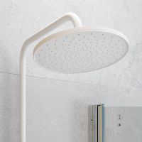 Душевая система Iddis Shelfy Белая матовая арт-SHEWTBTi06 — фото 2, Душевые стойки