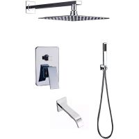 Душевая система ALMAes Liros Хром арт-TVZ-0876 — фото 1, Встраиваемые душевые комплекты