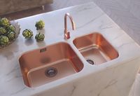 Мойка для кухни VARIANT MONARCH 10 GOLD 480X400X180 в компл. с выпуском без сифона, арт-1113575.0 — фото 2, Кухонные мойки