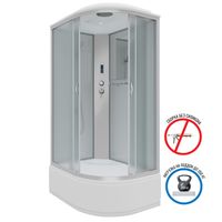 Душевая кабина Niagara Classic NG-2310-14LP (120х80х215) высокий поддон(40см),стекло матовое,4 места арт-23101424LP — фото 2, Душевые кабины