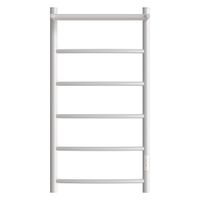 Полотенцесушитель электрический Point Афина П5 400x800 с полкой, диммер справа, белый арт-PN04848PW — фото 1, Электрические полотенцесушители