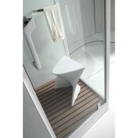 Товар: Душевая кабина Orans 100x100 L с баней профиль Белый задние стенки Белые арт-89101lw - фото 3 Душевая кабина Orans 100x100 L с баней профиль Белый задние стенки Белые арт-89101lw — фото 3, Душевые кабины