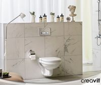 Клавиша смыва Creavit Design Ozel Хром с декором арт-GP4009.36 — фото 2, Кнопки смыва