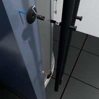 Электрический полотенцесушитель Маргроид Inaro 1200x60 правый Черный матовый арт-Inaro-1206-1049-9005R — фото 3, Электрические полотенцесушители