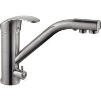 Товар: Смеситель для кухни Haiba Сатин арт-HB4321-5 - фото 1 Смеситель для кухни Haiba Сатин арт-HB4321-5 — фото 1, Смесители для кухни