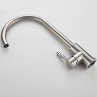 Смеситель для кухни Accoona SUS304 Сатин арт-A4590 — фото 4, Смесители для кухни