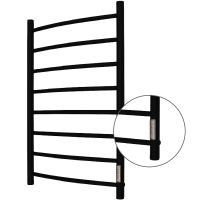 Электрический полотенцесушитель Melodia della vita Classica Electro 50х80 П8 Черный арт-MTRCAE5080bk — фото 1, Электрические полотенцесушители