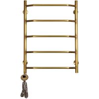 Электрический полотенцесушитель Domoterm Лаура П5 500x700 АБР EL Античная бронза арт-ЛаураП5500x700АБРEL — фото 1, Электрические полотенцесушители