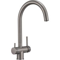 Смеситель для кухни Milacio Ultra Вороненая сталь арт-MCU.554.GM — фото 1, Смесители для кухни